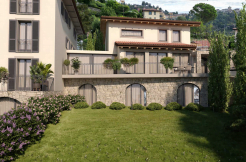 Sui Colli di Bergamo, appartamento in zona piscine